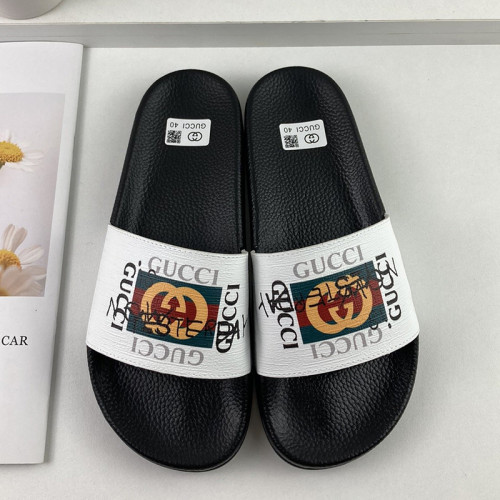 Gucci Mens Shoes Sandals Slides Slippers Luxury Brand Thick Sole Design with Original Box