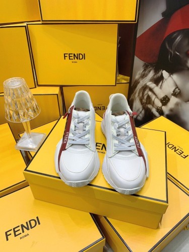 Fendi Mens Shoes Fashion Sneakers Luxury Brand Casual Fendi Flow Low-Top Sneakers Shoes for Men with Original Box