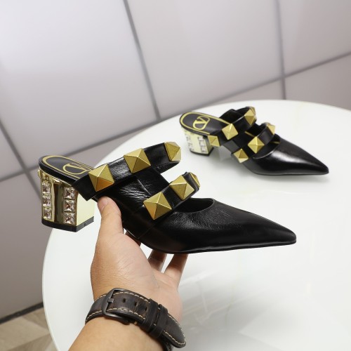 Valentino Womens Shoes Roman Stud Mules