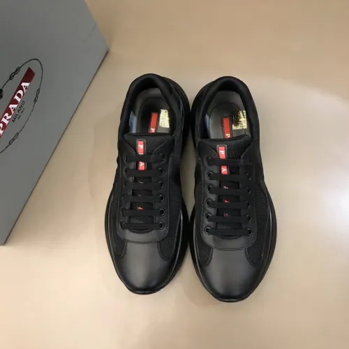 Prada Mens Shoes Sneakers Casual Shoes for Men Luxury Brand Breathable Fashion Sneakers with Original Box