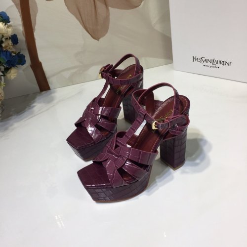 Saint Laurent YSL Womens Shoes BIANCA SANDALS 12cm