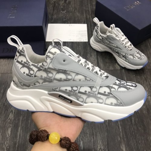 Dior Men Women Shoes Luxury B22 Sneakers