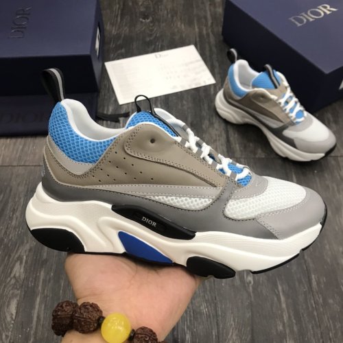 Dior Men Women Shoes Luxury B22 Sneakers