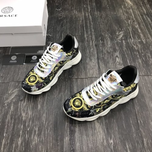 Versace Men Shoes Sneakers Fashion Design Luxury Brand