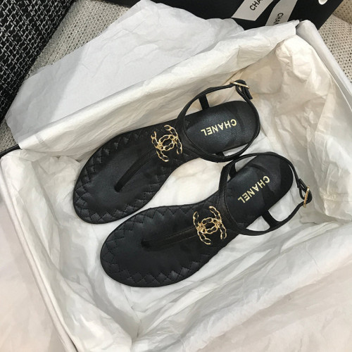 Chanel Womens Shoes Sandals Luxury Brand with Original Box