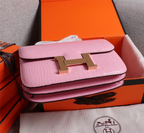 Hermes Womens Bags Crossbody Shoulder Bags Luxury Brand Fashion Hermès Constance Epsom Women Bag