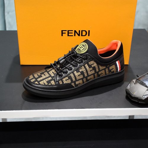 Fendi Mens Shoes Fashion Sneakers Luxury Brand Casual Shoes for Men with Original Box