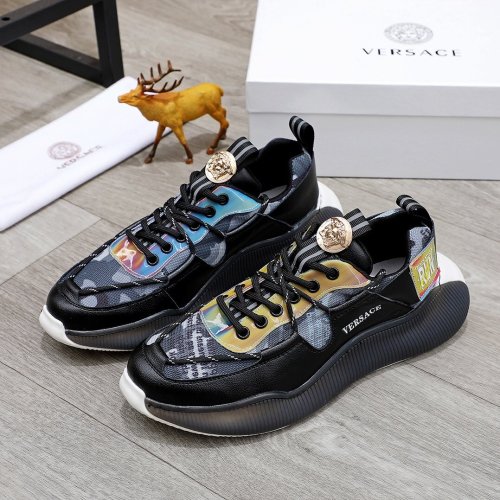 Versace Men Shoes Sneakers Fashion Design Luxury Brand