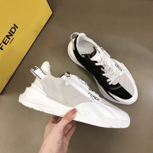 Fendi Mens Shoes Fashion Sneakers Luxury Brand Casual Shoes for Men with Original Box
