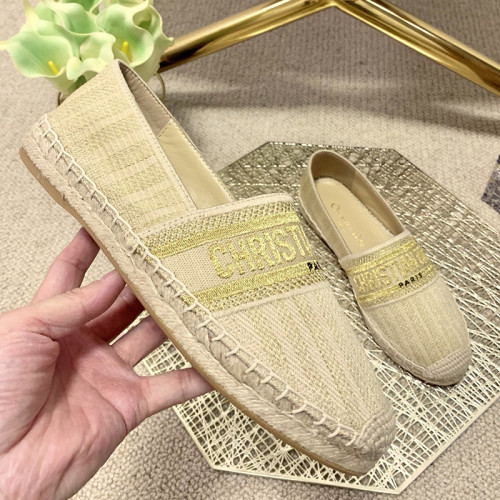 Dior Womens Shoes DIOR GRANVILLE ESPADRILLE KDB585ELF_S62K