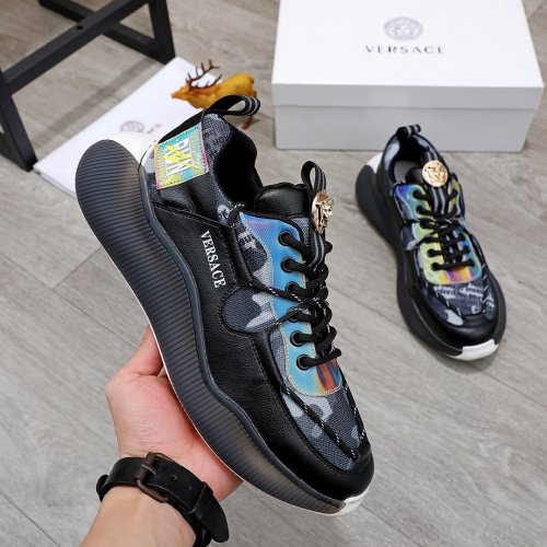 Versace Men Shoes Sneakers Fashion Design Luxury Brand