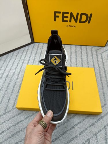 Fendi Mens Shoes Fashion Sneakers Luxury Brand Casual Shoes for Men with Original Box