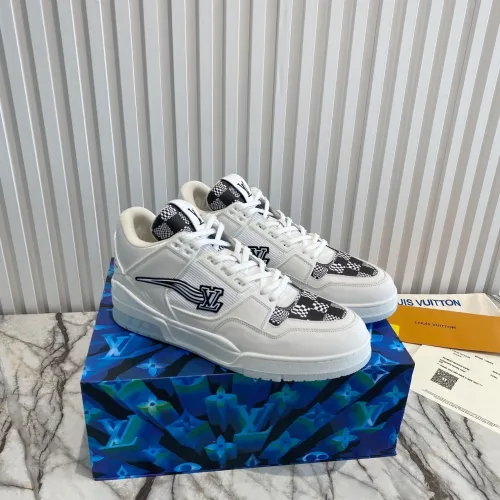 Louis Vuitton Men Shoes Fashion Design Luxury Brand LV TRAINER SNEAKER with Original Box
