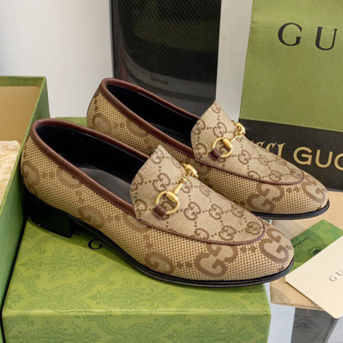Gucci Womens Shoes Casual Loafers Design Luxury Brand Leather Princetown with Original Box Women's maxi GG Gucci Jordaan loafer