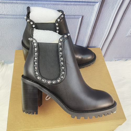 Christian Louboutin Womens Shoes Fashion Boots Luxury Brand with Original Box Fashion Ankle Boots