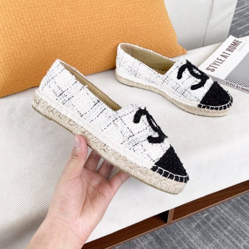 Chanel Women Shoes Fashion Espadrille Luxury Brand Casual Shoes for Women ESPADRILLE with Original Box Espadrilles