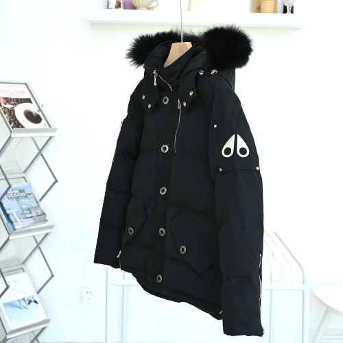 Moose Knuckles Design Mens Womens Winter Windprood Down Jackets Keep Warm 90% White Duck Down