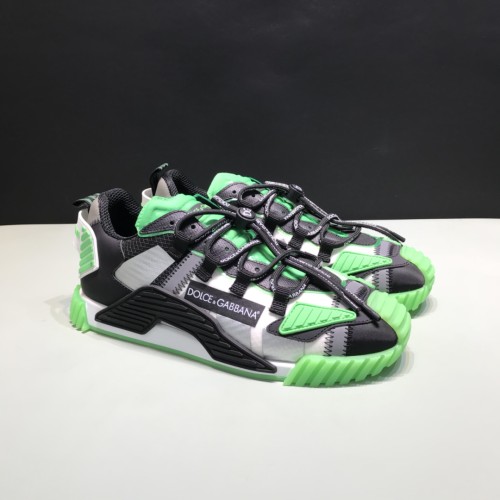 Dolce&Gabbana Men Shoes Luxury Brand Fashion Type Ns1 Sneakers In Mixed Materials CS1770AJ9738B836