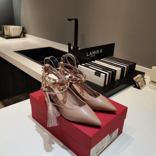 Valentino Womens Shoes Rockstud Slingback Pump 5cm