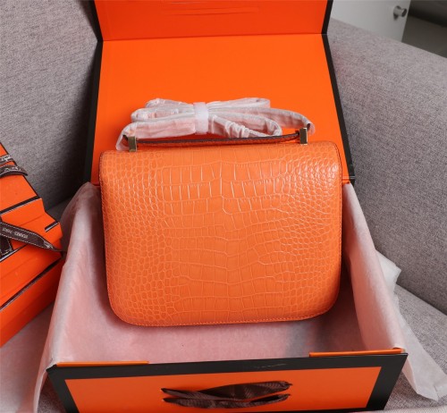Hermes Womens Bags Crossbody Shoulder Bags Luxury Brand Fashion Hermès Constance Epsom Women Bag