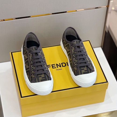 Fendi Mens Shoes Fashion Sneakers Luxury Brand Casual Shoes for Men with Original Box