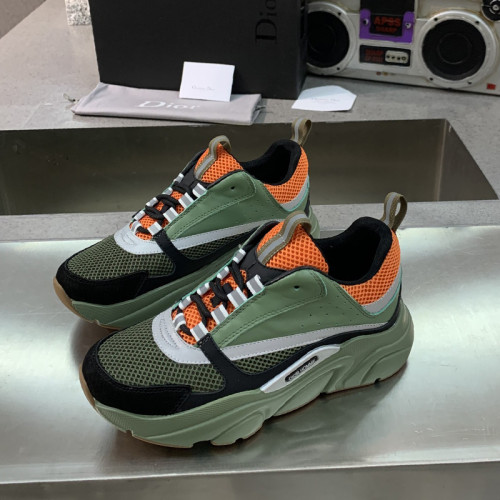 Dior Mens Shoes Sneakers Luxury Brand Breathable Design B22 SNEAKER with Original Box