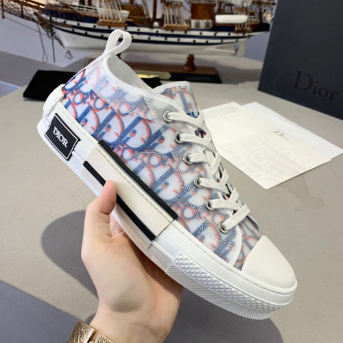 Dior Men Shoes Sneakers Casual Luxury Brand B23 Low-Top Sneaker with Original Box