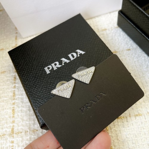 Prada Luxury Men Womens Earrings B458