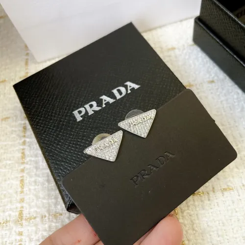 Prada Luxury Men Womens Earrings B458