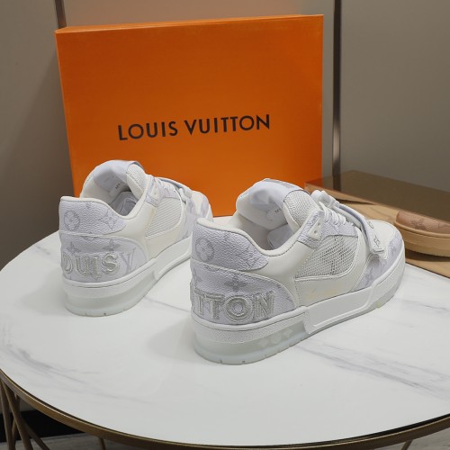 Louis Vuitton Men Shoes Fashion Sneakers Design Luxury Brand LV TRAINER SNEAKER with Original Box 1A9ZI6