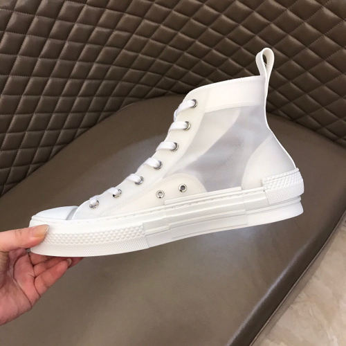 Dior Womens Mens Shoes Sneakers Luxury Brand Unisex Design B23 High-Top Sneaker with Box