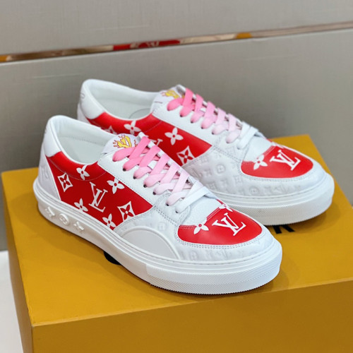 Louis Vuitton Men Womens Shoes LV OLLIE SNEAKER 1A8SH3 with Original Box