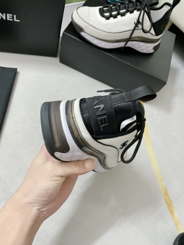 Chanel Mens Shoes Sneakers Luxury Brand Sports Shoes Breathable Design with Original Box
