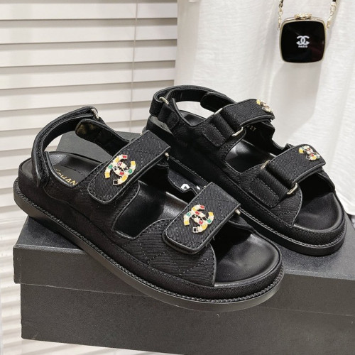 Chanel Womens Shoes Sandals Slippers Luxury Brand Design with Original Box