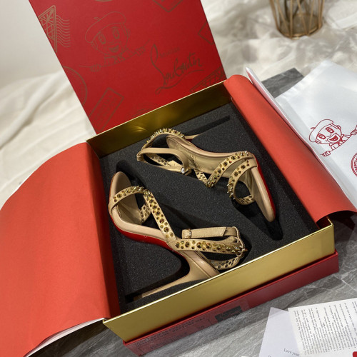Christian Louboutin Womens Shoes High Heels Sandal 10CM