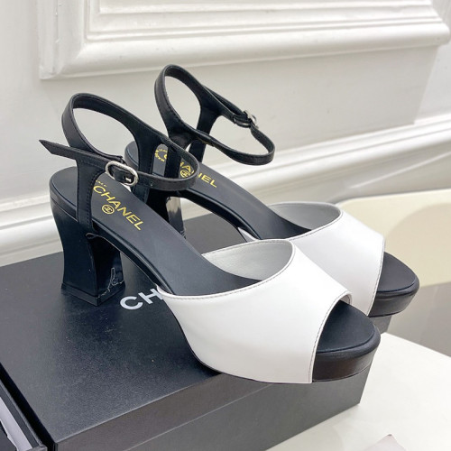 Chanel Womens Shoes Pumps Fashion Sandals Summer Design 7.5cm Heel Luxury Brand Design with Original Box