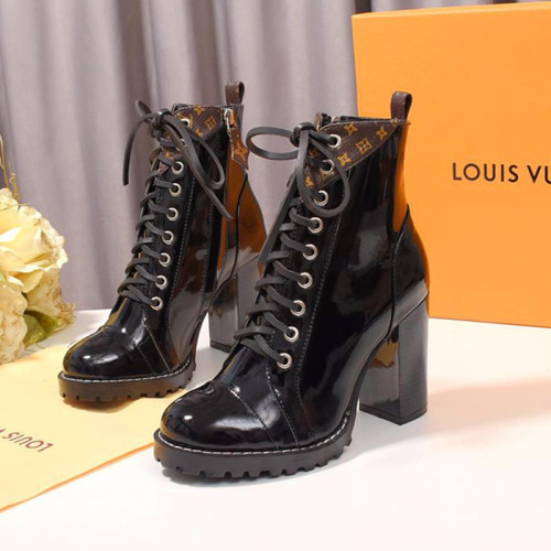 Louis Vuitton Women Shoes Boots STAR TRAIL ANKLE BOOT Luxury Brand 1A5MZY