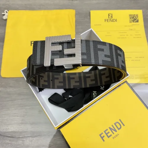 Fendi Mens Belt Luxury Brand Men Belts Luxury Brand with Original Box