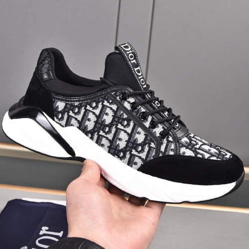 Dior Mens Shoes Sneakers Luxury Brand Breathable Design Casual Shoes for Men with Original Box