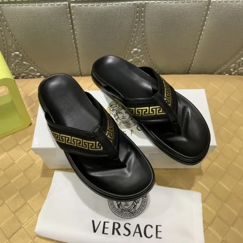 Versace Men Shoes Luxury Designer Nastro Greca Sandals