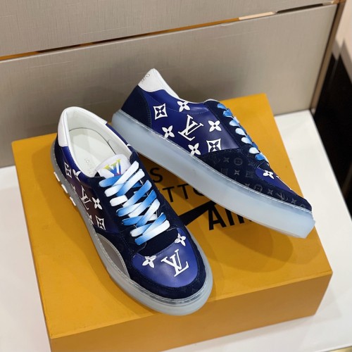 Louis Vuitton Men Womens Shoes LV OLLIE SNEAKER 1A8SH3 with Original Box