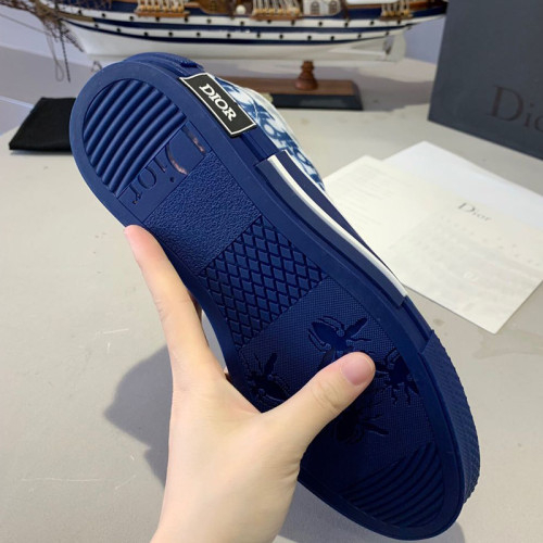 Dior Men Shoes Sneakers Casual Luxury Brand B23 Low-Top Sneaker with Original Box