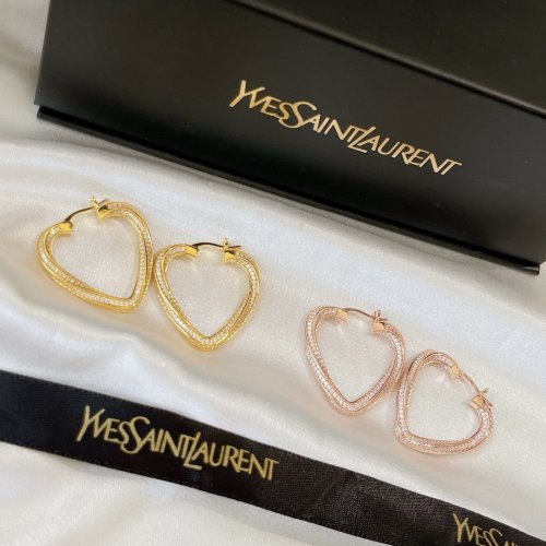 Saint Laurent YSL Luxury Womens Stud Earrings