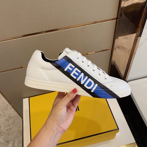 Fendi Mens Shoes Fashion Sneakers Luxury Brand Casual Shoes for Men with Original Box