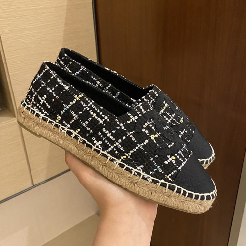 Chanel Women Shoes Fashion Espadrille Luxury Brand Casual Shoes for Women ESPADRILLE with Original Box Espadrilles