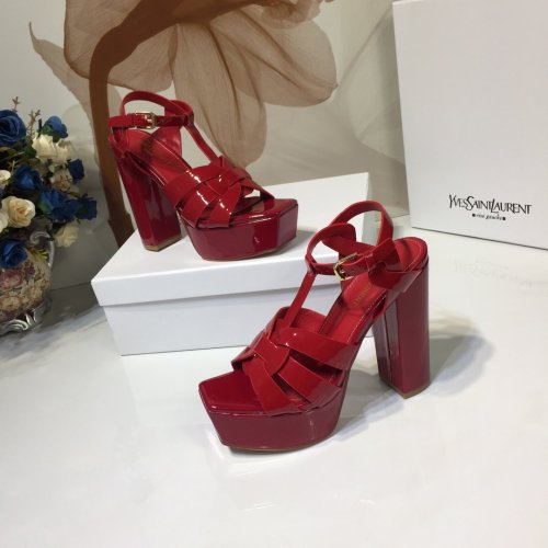 Saint Laurent YSL Womens Shoes BIANCA SANDALS 12cm