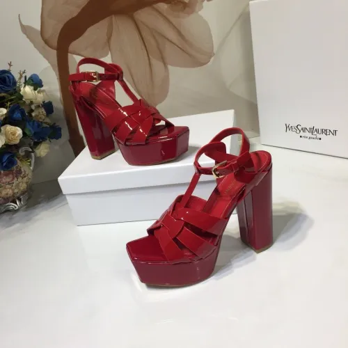 Saint Laurent YSL Womens Shoes BIANCA SANDALS 12cm