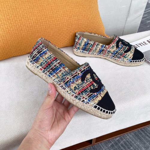 Chanel Women Shoes Fashion Espadrille Luxury Brand Casual Shoes for Women ESPADRILLE with Original Box Espadrilles
