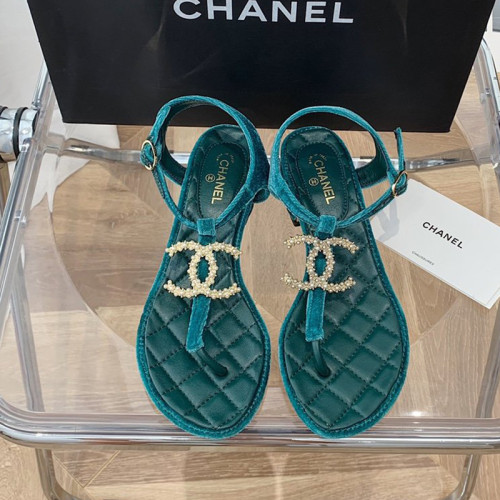 Chanel Womens Shoes Sandals Luxury Brand Sandals for Women with Original Box