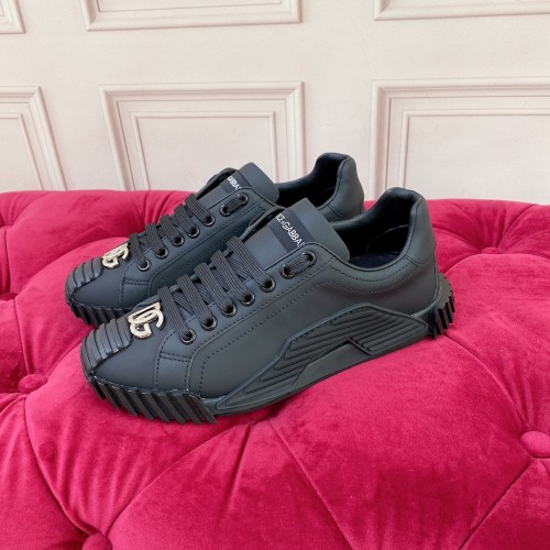 Dolce&Gabbana Womens Shoes Sneakers Luxury Brand Fashion Ns1 Slip On Sneakers In Mixed Materials CK1754AX3728M072